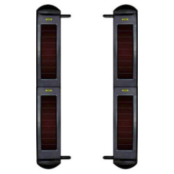 Barrera de infrarrojos inalámbrica  IBS-SH-100-4 cuadruple haz 100m solar