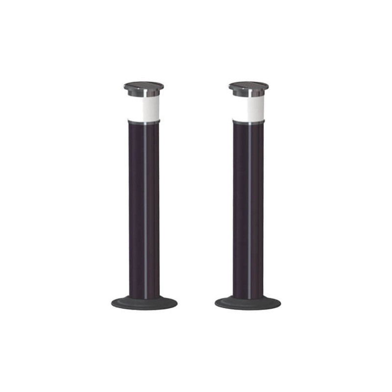 Barrera de infrarrojos inalámbrica 2XIBS-SH-50-8T 2xcuadruple haz 50m solar