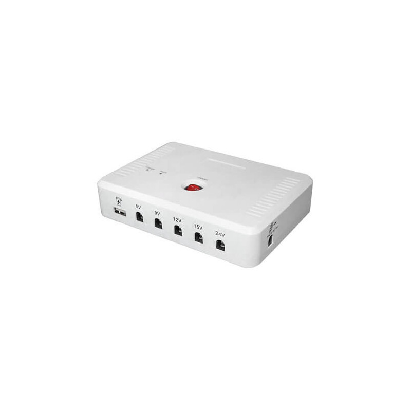 Batería recargable litio (Li-Ion) 5/9/12/15/24VDC UPS-DC5V-24V-12AH