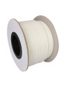 Cable combinado mini coaxial+2x0.75 Blanco (100m)