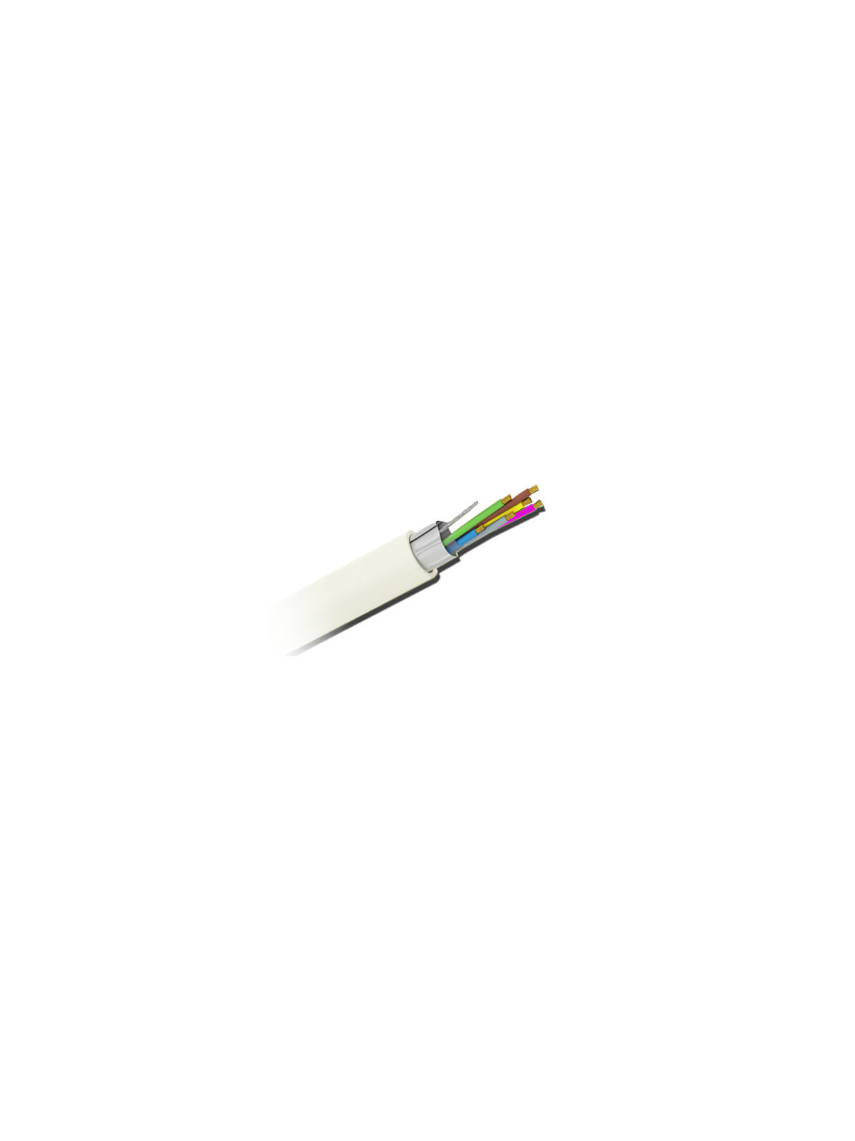 Cable alarma   4 conductores Cobre (100m) CA4-100-H