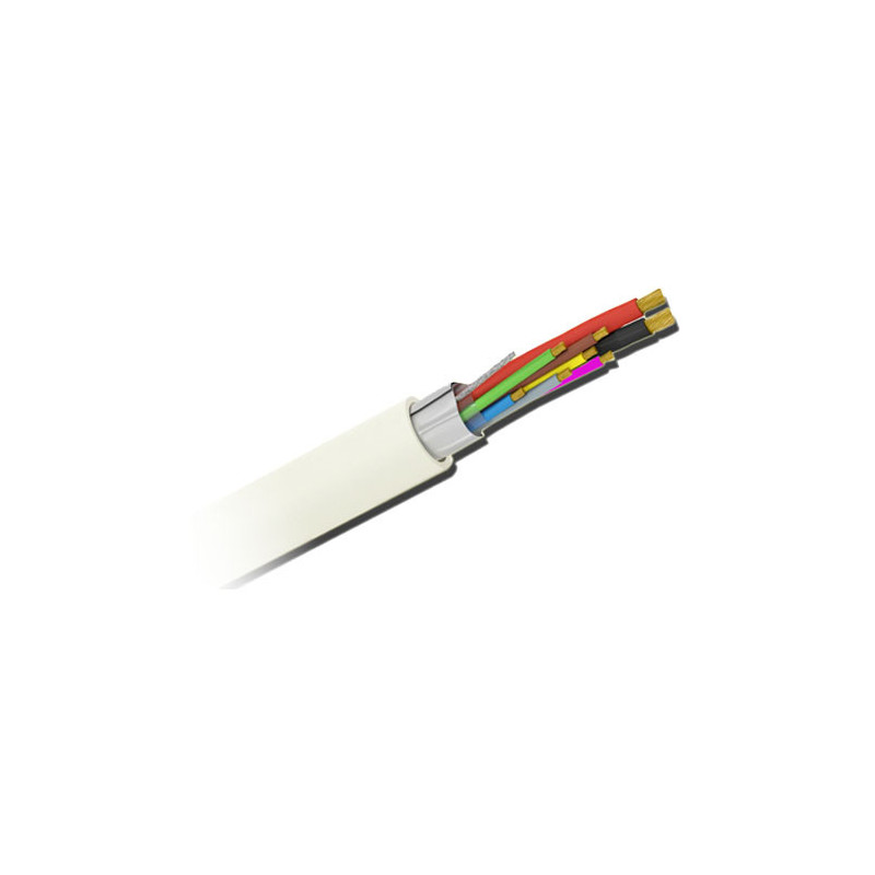Cable alarma  8 conductores Cobre+2x0.75 (100m) CA8P2-100-H
