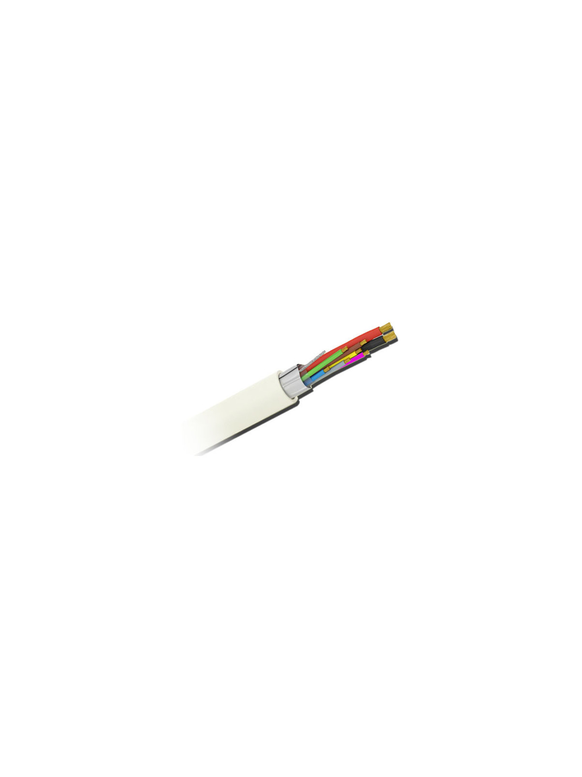 Cable alarma  8 conductores Cobre+2x0.75 (100m) CA8P2-100-H
