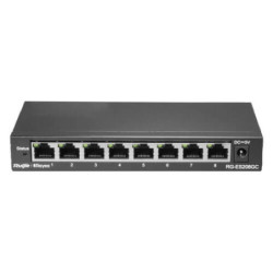 Switch  Reyee RG-ES208GC 8-port RJ45 10/100/1000M gestionable