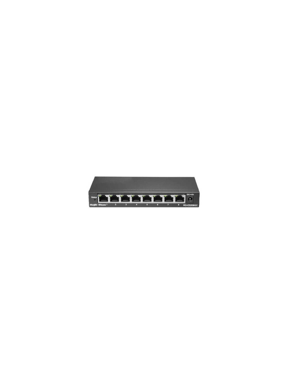 Switch  Reyee RG-ES208GC 8-port RJ45 10/100/1000M gestionable