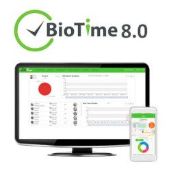 Licencia software control de presencia ZKTeco    ZK-BIOTIMEAPP-20 20 usuarios
