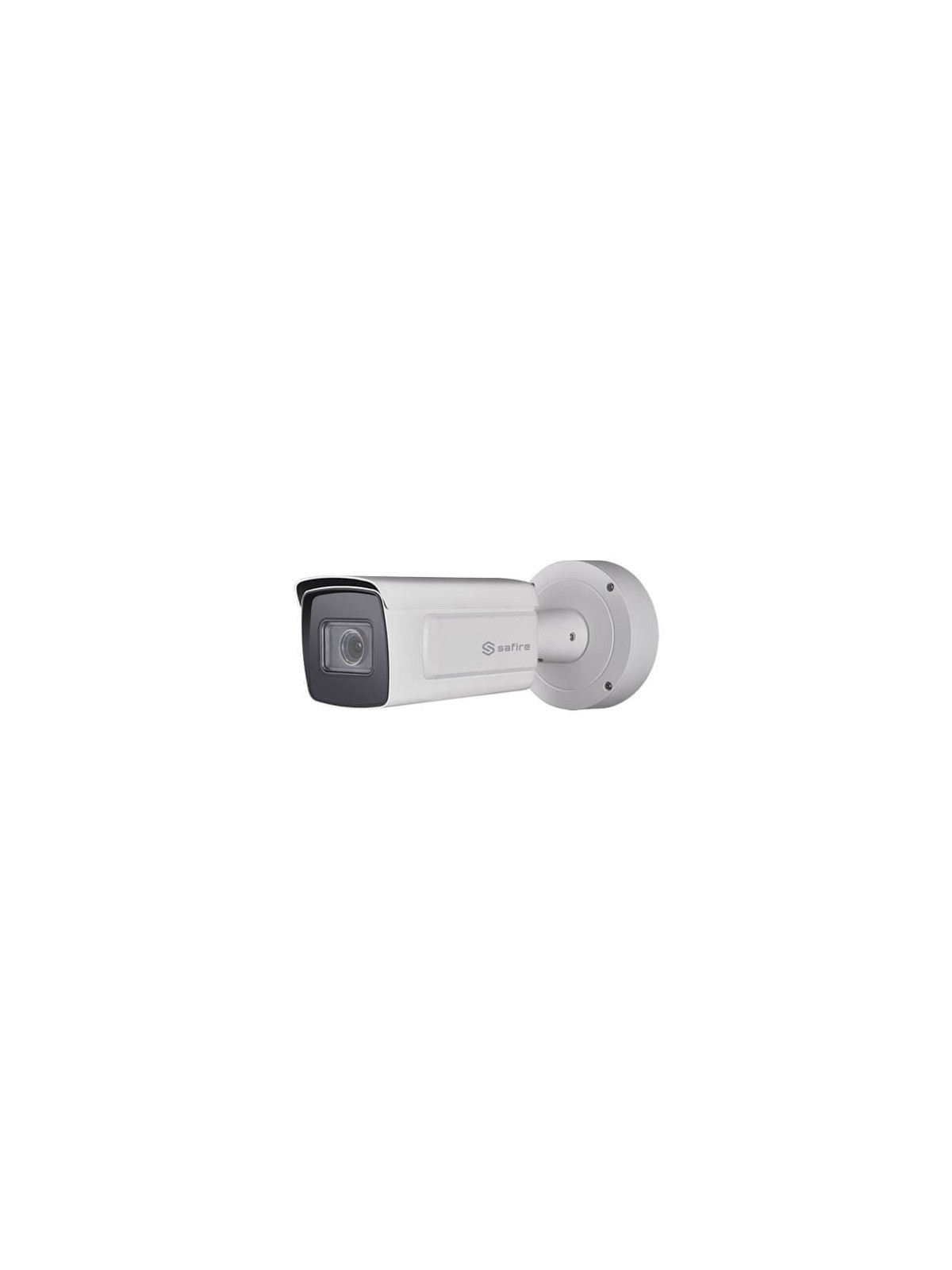 Cámara LPR IP Safire  SF-IPB778Z-2YLPR-AI-0832 2MP IR100m 8-32mm motorizada H265+ POE SD WDR LPR Audio Alarmas