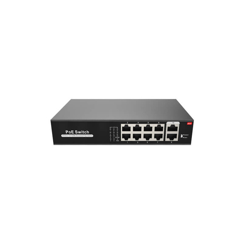 Switch    SW1008POE-G-120-E 10-port 10/100/1000M POEx8 120W