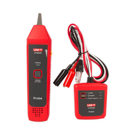 Comprobador  cable de red RJ45 RJ11 BNC UNI-T UT682D