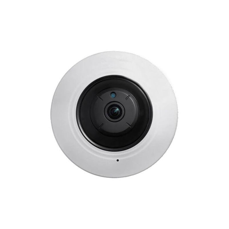 Cámara Panorámica IP Safire SF-IPDM360W-5 5MP IR8m 1.05mm (fisheye) H265+ POE SD