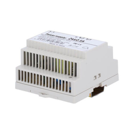 Fuente de alimentación carril DIN 24VDC  2.5A (60W) DC24V2A5-DIN-P