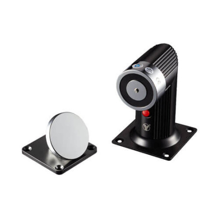 Retenedor electromágnetico YD-606 para montaje en suelo 50Kg