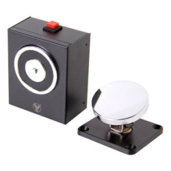 Retenedor electromágnetico YD-604 para montaje en pared o soporte 50Kg