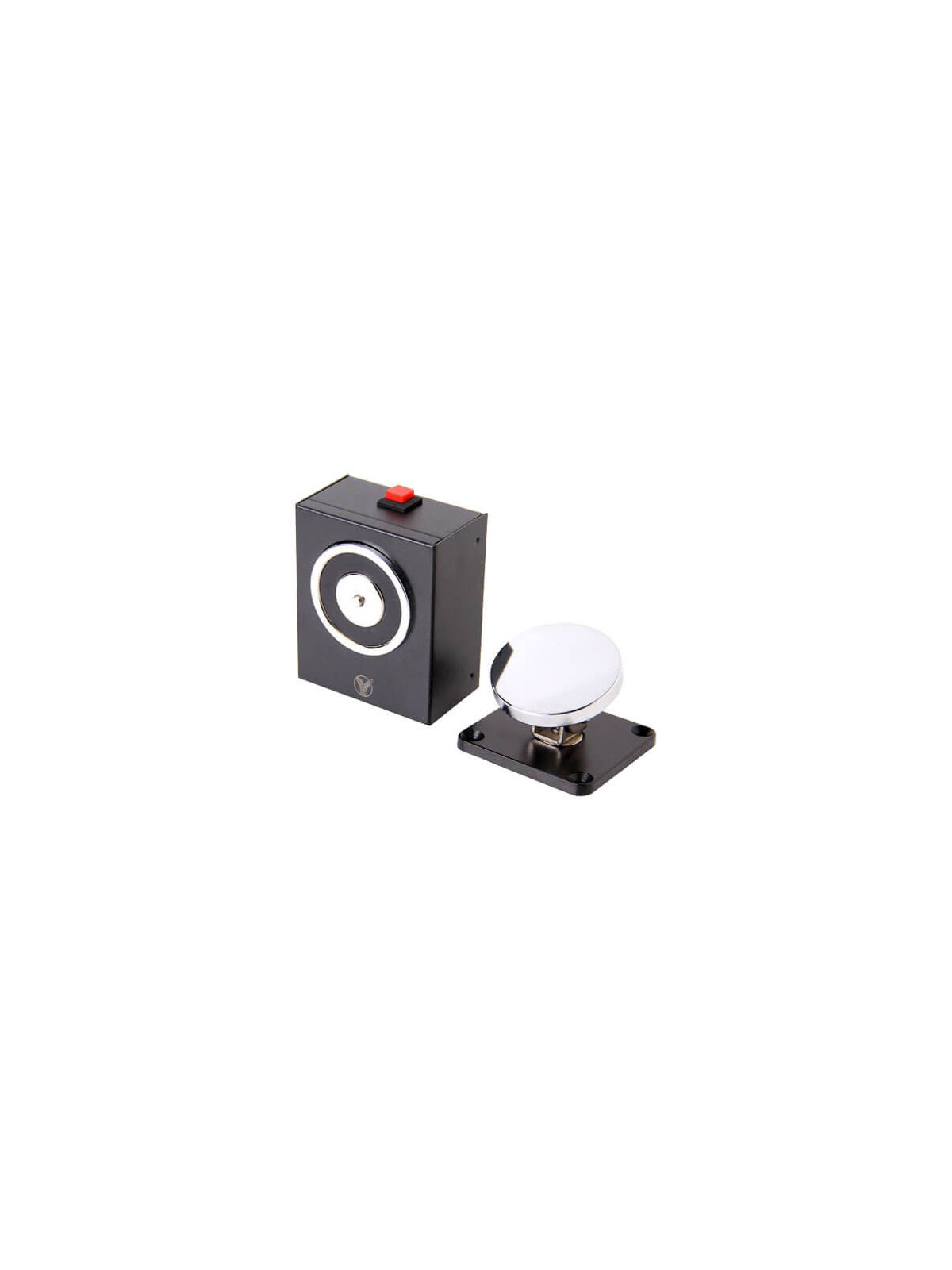 Retenedor electromágnetico YD-604 para montaje en pared o soporte 50Kg