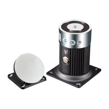Retenedor electromágnetico YD-602L para montaje en pared o soporte 180Kg
