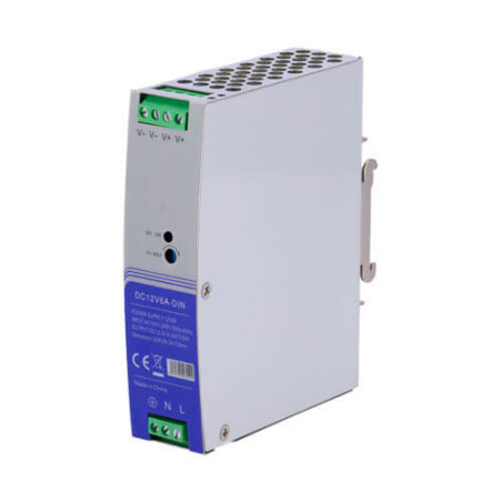 Fuente de alimentación carril DIN 12VDC   6A (75W) DC12V6A-DIN