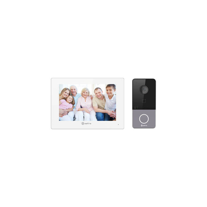 Kit videoportero  IP Safire SF-VIK002-S-IP-E con placa wifi de 2MP para superficie