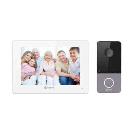 Kit videoportero  IP Safire SF-VIK002-S-IP-E con placa wifi de 2MP para superficie
