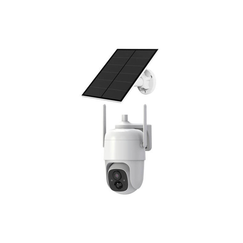 Cámara IP VicoHome CQ1 2MP IR10m 3.2mm H265 Wifi SD Audio Bateria PIR Solar