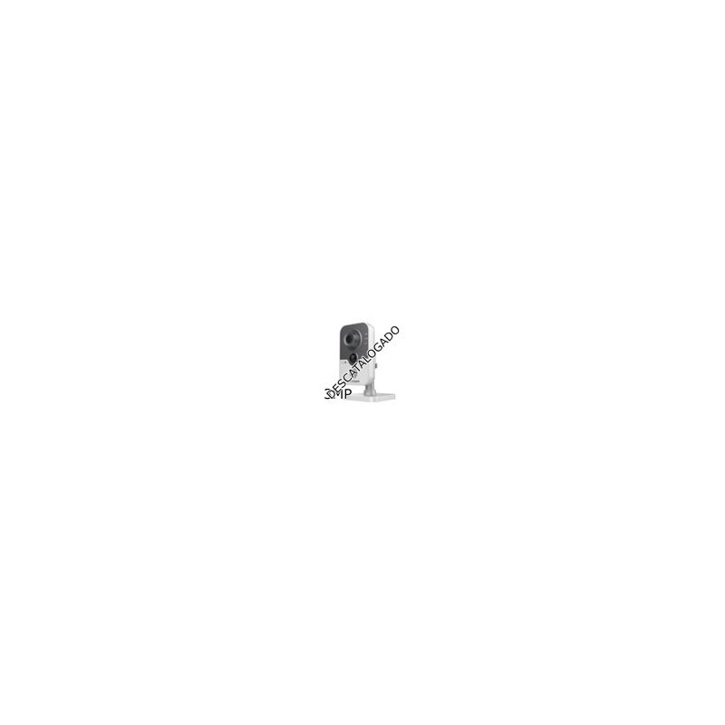 Cámara Cube IP Hikvision DS-2CD2432F-IW 3MP IR10m 2.8mm H264 Wifi POE PIR SD Audio Alarmas