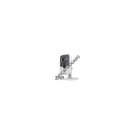 Cámara Cube IP Hikvision DS-2CD2432F-IW 3MP IR10m 2.8mm H264 Wifi POE PIR SD Audio Alarmas