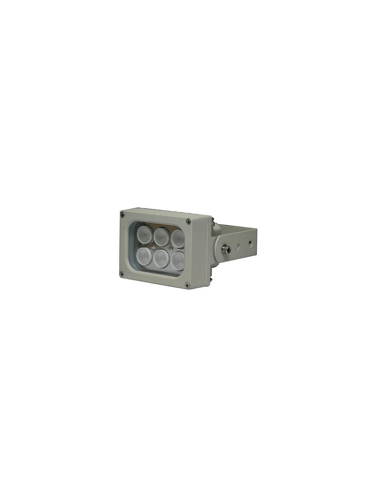 Foco infrarrojos array     S06D-90-A-IR 6 leds 60 metros 90º 220VAC