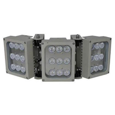 Foco infrarrojos array    S093D-90-A-IR 27 leds 170-110 metros 90-200º 220VAC