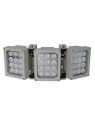 Foco infrarrojos array   S123D-90-A-IR 36 leds 220-130 metros 90-235º 220VAC