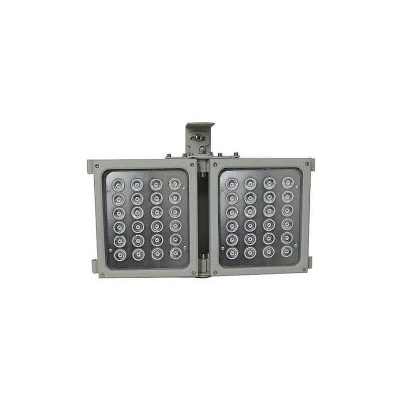 Foco infrarrojos array S242D-45-A-IR 48 leds 400-270 metros 45-90º 220VAC
