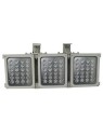 Foco infrarrojos array S243D-45-A-IR 72 leds 450-280 metros 45-150º 220VAC