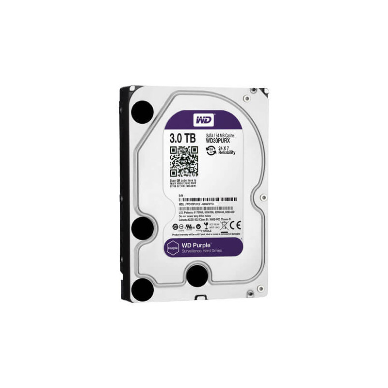 Disco Duro  Western Digital Purple  3Tb (3000Gb) SATA