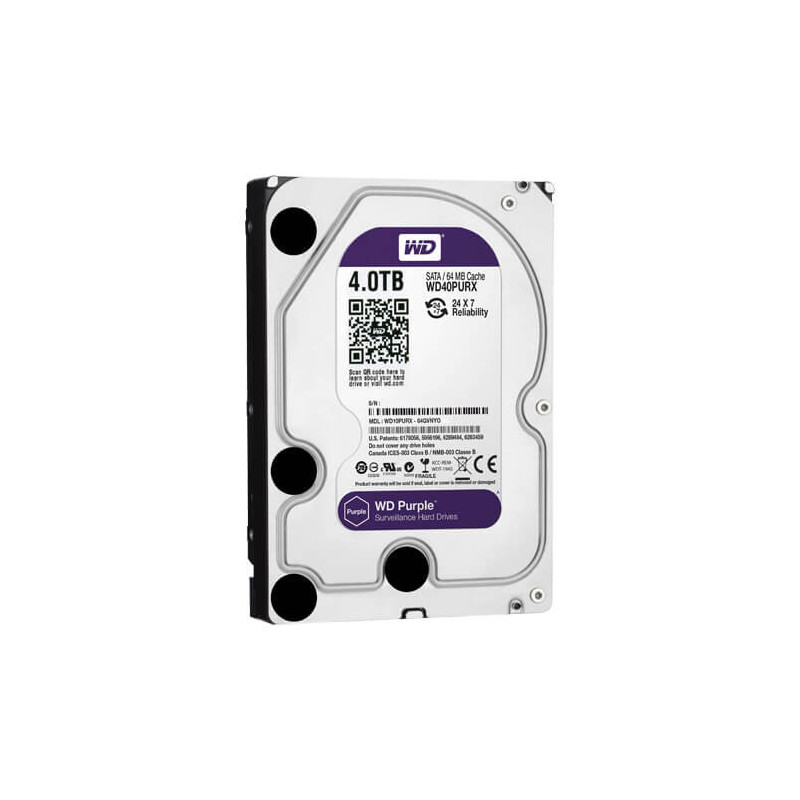 Disco Duro  Western Digital Purple  4Tb (4000Gb) SATA