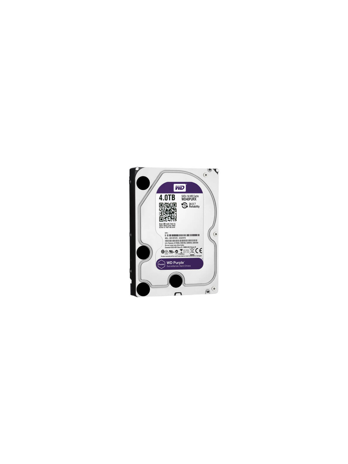 Disco Duro  Western Digital Purple  4Tb (4000Gb) SATA
