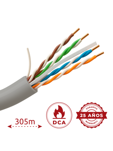 UV-UTP6-300-BC24AWG-DCA-B-W
