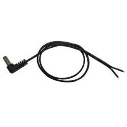 Cable alimentación  1 a 1 (cable a 1x2.1mm hembra con codo)