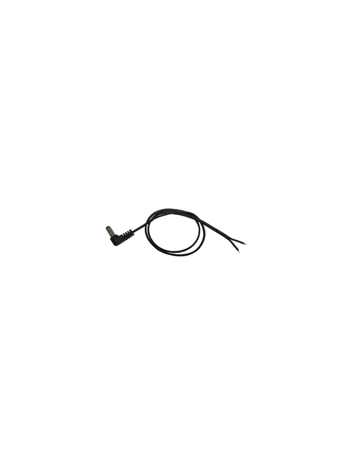 Cable alimentación  1 a 1 (cable a 1x2.1mm hembra con codo)