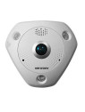 Cámara Panorámica IP Hikvision DS-2CD6362F-IVS 6MP IR15m 1.19mm (fisheye) ePTZ H264 POE SD Audio Alarmas