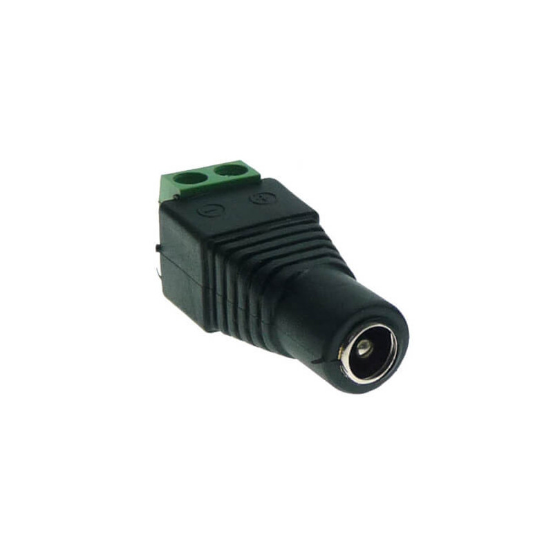 Conector alimentación 2.1mm macho