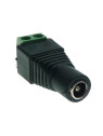 Conector alimentación 2.1mm macho