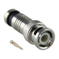 Conector BNC rapido de compresión para cable RG-59