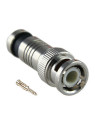 Conector BNC rapido de compresión para cable RG-59