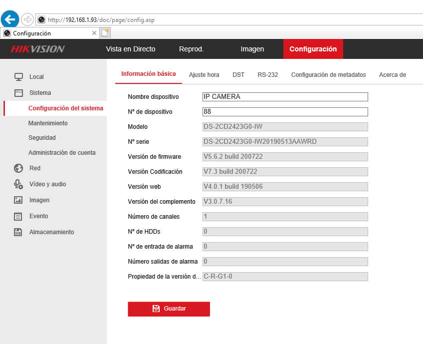 Como emitir en directo en Youtube una IP Hikvision -