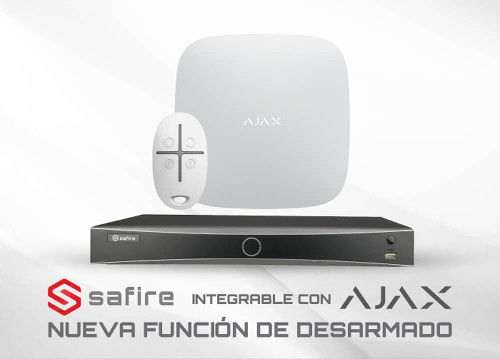 Cámara IP WiFi compatible con la alarma Ajax con micrófono SAFIRE DUDGE