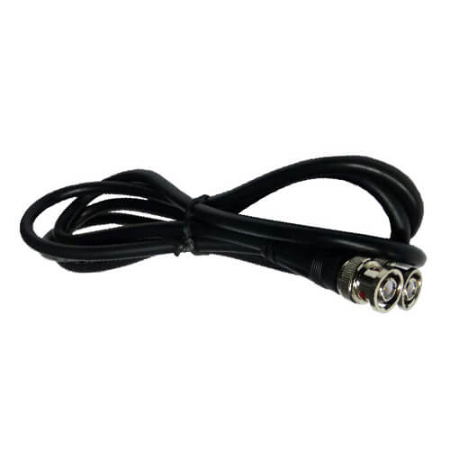 Cable alargo coaxial RG59 BNC negro (2m)