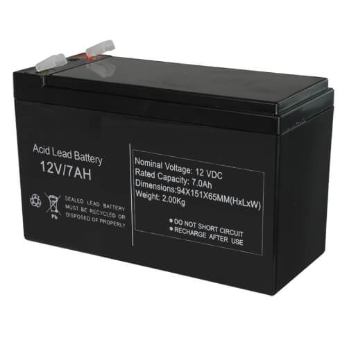 Batería recargable de plomo ácido 12V 7A BAT1270