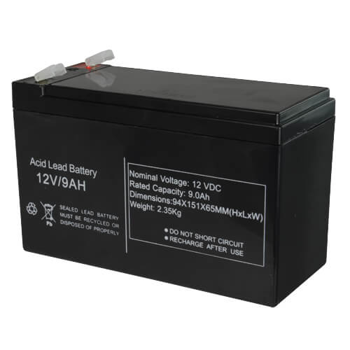 Batería recargable de plomo ácido 12V 9A BAT1290