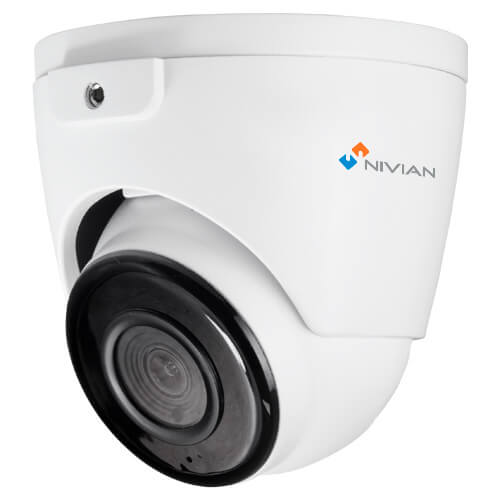 Cámara IP Nivian NV-IPDM940HA-5 5MP IR30m 3.6mm H265 SD Audio