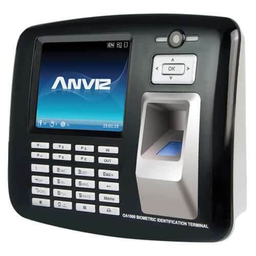 Control de presencia y accesos Anviz OA1000-MERCURY Huellas RFID Teclado Cámara USB RS232