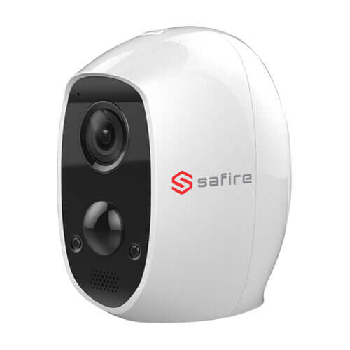 Cámara IP Safire SF-IPCU003-BAT-2W 2MP IR10m 2.2mm H264+ Wifi SD Audio Bateria