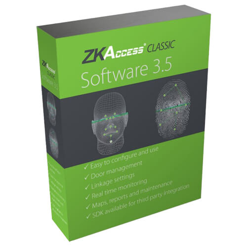 Licencia software control de accesos ZKTeco ZK-ACCESS 50 puertas